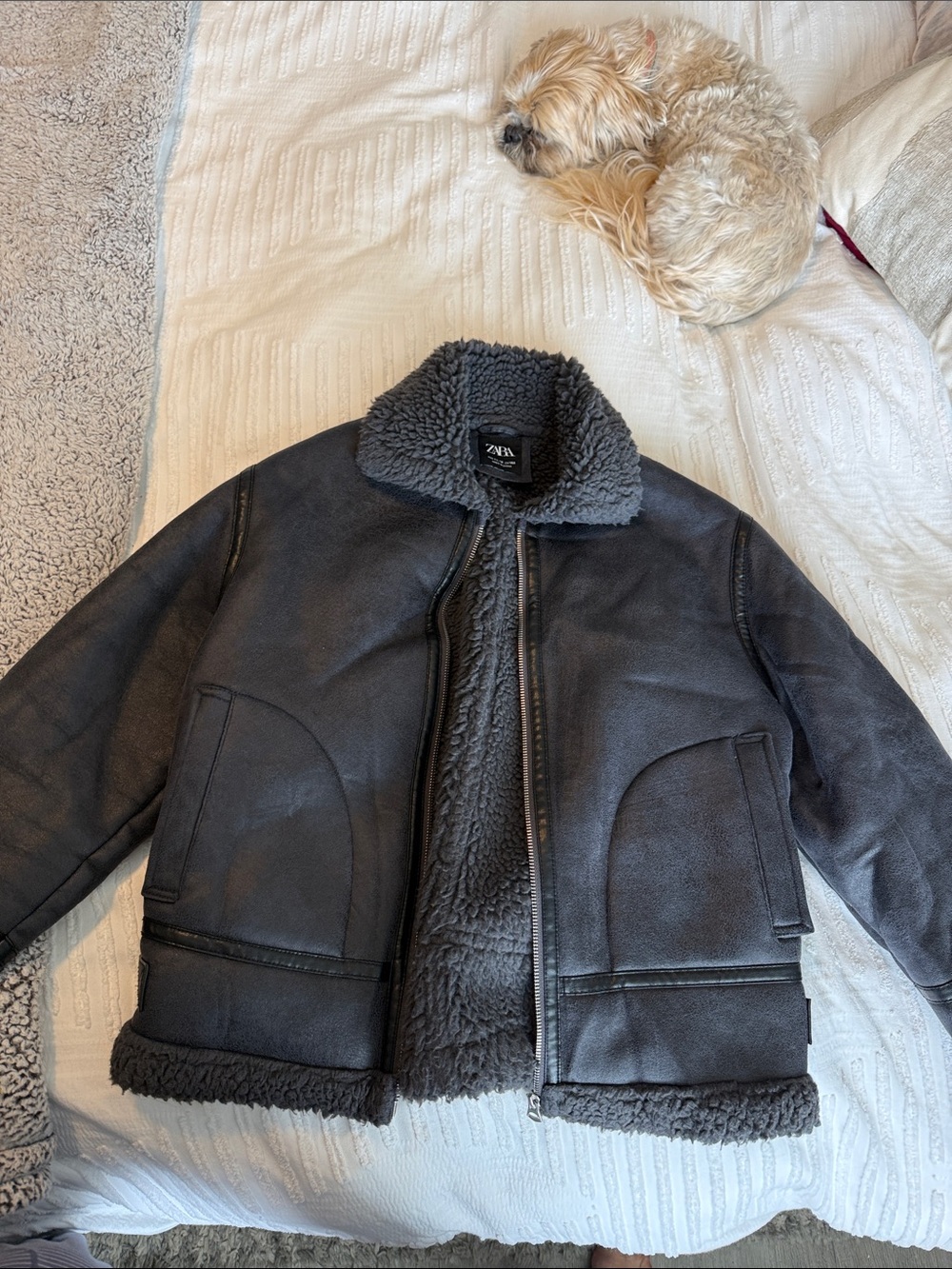 Zara Kids Sherpa Jacket